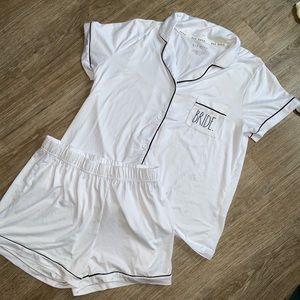 Rae Dunn bridal pajamas
